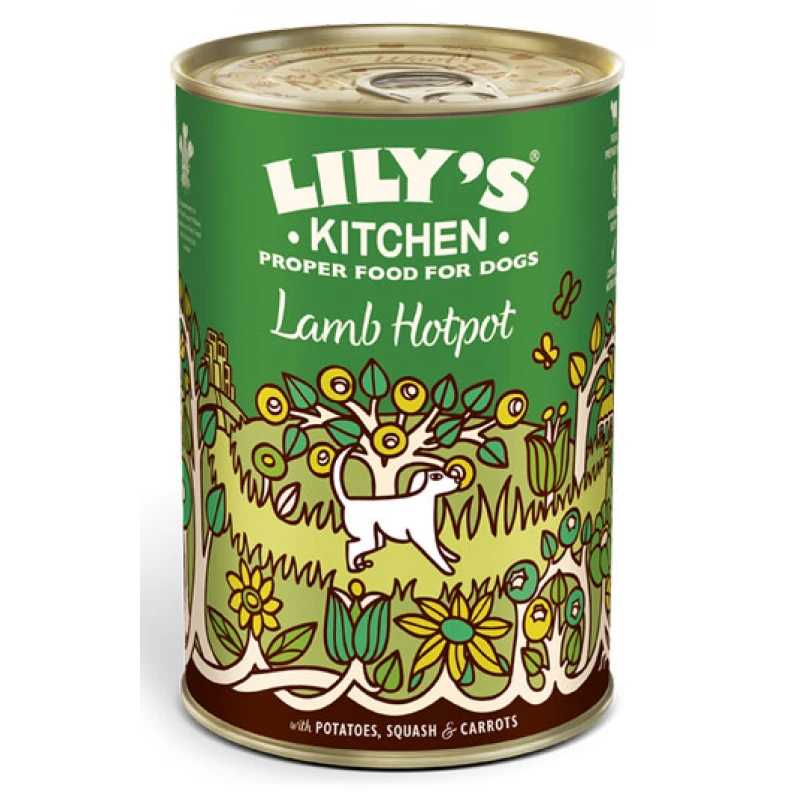 Υγρή Τροφή Σκύλου Lily's Kitchen Lamb Hotpot 400gr Σκύλοι