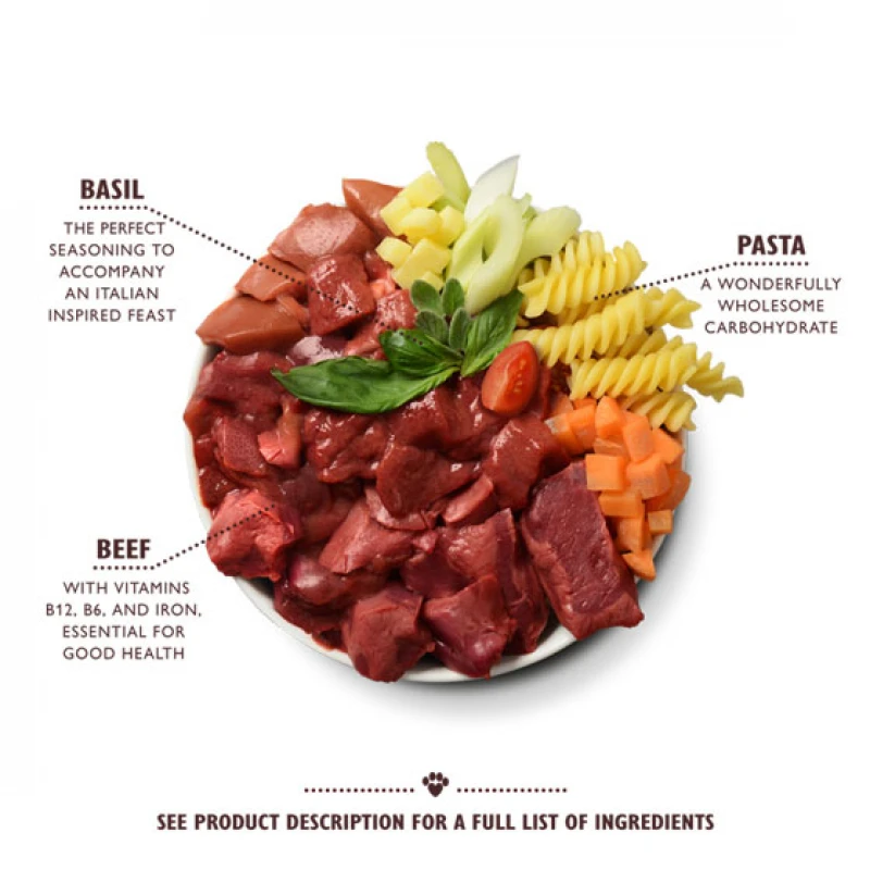 Υγρή Τροφή Σκύλου Lily's Kitchen Pasta Al Ragu 400gr Σκύλοι