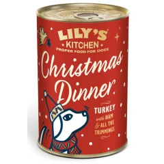 Υγρή Τροφή Σκύλου Lily's Kitchen Turkey Christmas Dinner 400gr