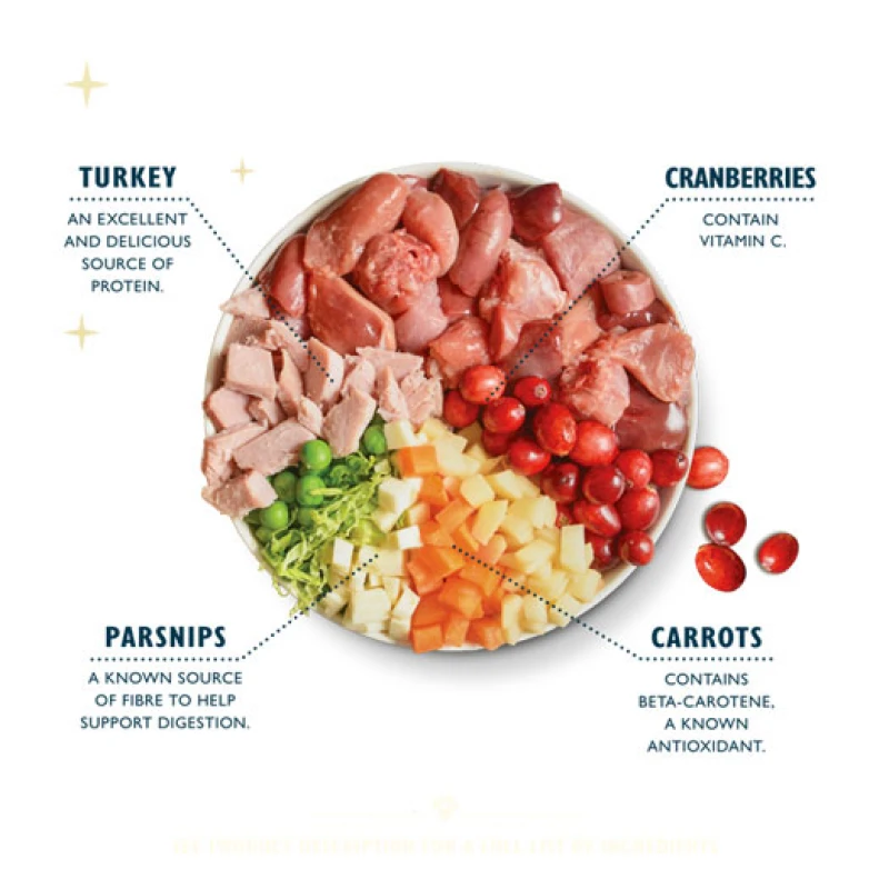 Υγρή Τροφή Σκύλου Lily's Kitchen Turkey Christmas Dinner 400gr Σκύλοι