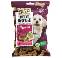 Λιχουδιές Σκύλου Vegan Petit Biscuit Antiparasitic 150gr Λιχουδιές Σκύλου Vegan Petit Biscuit Antiparasitic 150gr