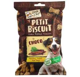 Λιχουδιές Σκύλου Vegan Petit Biscuit Choco 150gr Λιχουδιές Σκύλου Vegan Petit Biscuit Choco 150gr