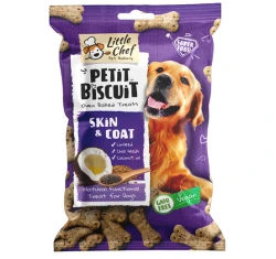 Λιχουδιές Σκύλου Vegan Petit Biscuit Skin & Coat 150gr Λιχουδιές Σκύλου Vegan Petit Biscuit Skin & Coat 150gr