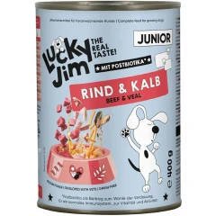 Υγρή Τροφή Σκύλου Lucky Jim Classic Junior Βοδινό & Μοσχαράκι 400gr Υγρή Τροφή Σκύλου Lucky Jim Classic Junior Βοδινό & Μοσχαράκι 400gr