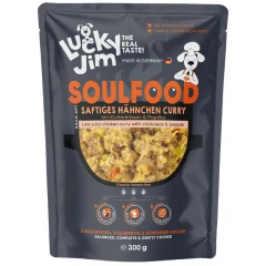 Υγρή Τροφή Σκύλου Lucky Jim Soulfood Chicken with Curry 300gr