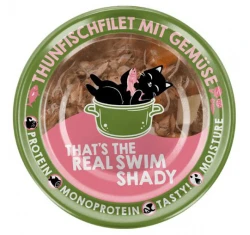 Lucky Lou ExtraFood Φιλέτο Τόνου & Λαχανικά (σε Ζωμό) Κονσέρβα 70gr