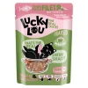 Lucky Lou ExtraFood Φιλέτο Τόνου με Λαχανικά σε Ζωμό 70gr Γάτες Lucky Lou ExtraFood Φιλέτο Τόνου με Λαχανικά σε Ζωμό 70gr Γάτες