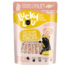Lucky Lou ExtraFood Jelly Φιλέτο Τόνου & Κοτόπουλου Φακελάκι 70gr Lucky Lou ExtraFood Jelly Φιλέτο Τόνου & Κοτόπουλου Φακελάκι 70gr