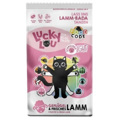 Lucky Lou Food Code Adult Cat Light / Sterilized Πουλερικά & Φρέσκο Αρνί 1,7kg Lucky Lou Food Code Adult Cat Light / Sterilized Πουλερικά & Φρέσκο Αρνί 1,7kg