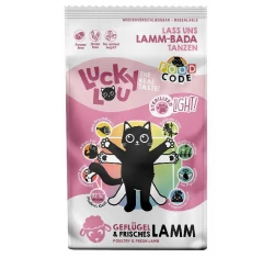 Lucky Lou Food Code Adult Cat Light / Sterilized Πουλερικά & Φρέσκο Αρνί 1,7kg Lucky Lou Food Code Adult Cat Light / Sterilized Πουλερικά & Φρέσκο Αρνί 1,7kg