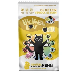 Lucky Lou Food Code Adult Cat Πουλερικά & Φρέσκο Κοτόπουλο 1,7kg Lucky Lou Food Code Adult Cat Πουλερικά & Φρέσκο Κοτόπουλο 1,7kg