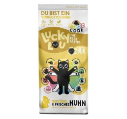 Lucky Lou Food Code Adult Cat Πουλερικά & Φρέσκο Κοτόπουλο 3kg