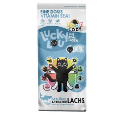 Lucky Lou Food Code Adult Cat Πουλερικά & Φρέσκος Σολομός 3kg