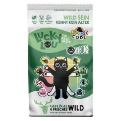 Lucky Lou Food Code Senior Πουλερικά & Φρέσκο Κυνήγι 1,7kg Lucky Lou Food Code Senior Πουλερικά & Φρέσκο Κυνήγι 1,7kg