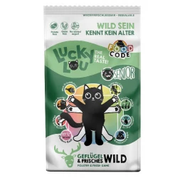 Lucky Lou Food Code Senior Πουλερικά & Φρέσκο Κυνήγι 1,7kg Lucky Lou Food Code Senior Πουλερικά & Φρέσκο Κυνήγι 1,7kg