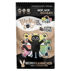 Lucky Lou Food Code SuperMono Κουνέλι & SuperFoods 1,7kg Lucky Lou Food Code SuperMono Κουνέλι & SuperFoods 1,7kg