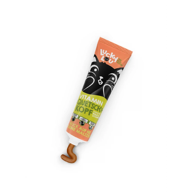 Lucky Lou Κρέμα Βύνης & Βιταμινών 100gr Γάτες