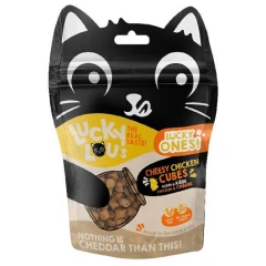 Lucky Lou Λιχουδιά Γάτας Lucky Ones Cubes Κοτόπουλο & Τυρί 80gr Lucky Lou Λιχουδιά Γάτας Lucky Ones Cubes Κοτόπουλο & Τυρί 80gr