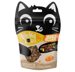 Lucky Lou Λιχουδιά Γάτας Lucky Ones Cubes Κοτόπουλο & Τυρί 80gr Lucky Lou Λιχουδιά Γάτας Lucky Ones Cubes Κοτόπουλο & Τυρί 80gr