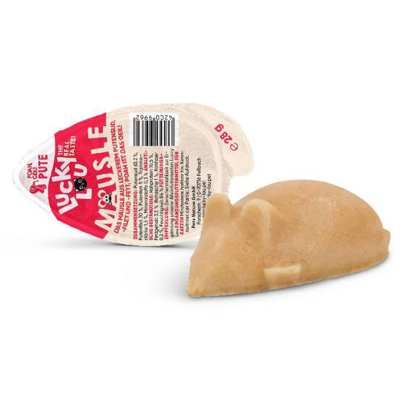 Lucky Lou Λιχουδιά Γάτας Mausle Γαλοπούλα 28gr Γάτες Lucky Lou Λιχουδιά Γάτας Mausle Γαλοπούλα 28gr Γάτες