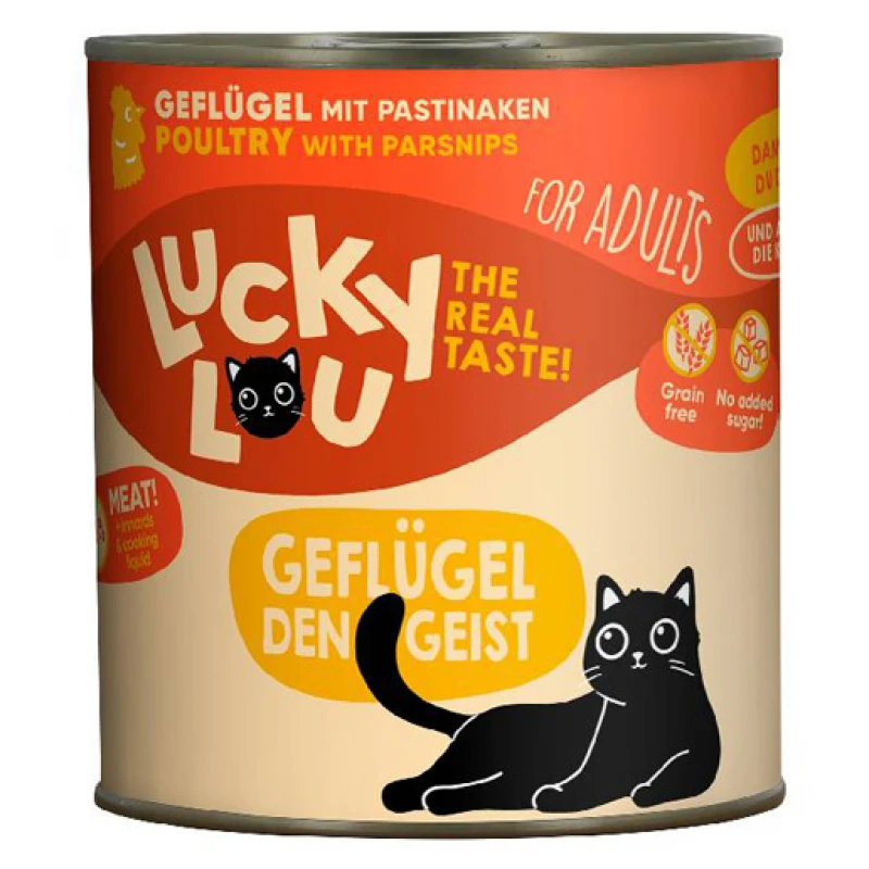Lucky Lou LifeStage Adult Πουλερικά 800gr Γάτες Lucky Lou LifeStage Adult Πουλερικά 800gr Γάτες