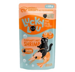 Lucky Lou LifeStage Adult Πουλερικά & Γαρίδες (με Cranberries) 125gr