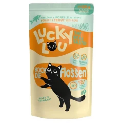 Lucky Lou LifeStage Adult Πουλερικά & Πέστροφα 125gr Lucky Lou LifeStage Adult Πουλερικά & Πέστροφα 125gr