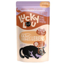 Lucky Lou LifeStage Adult Πουλερικά & Σολομός 125gr Lucky Lou LifeStage Adult Πουλερικά & Σολομός 125gr
