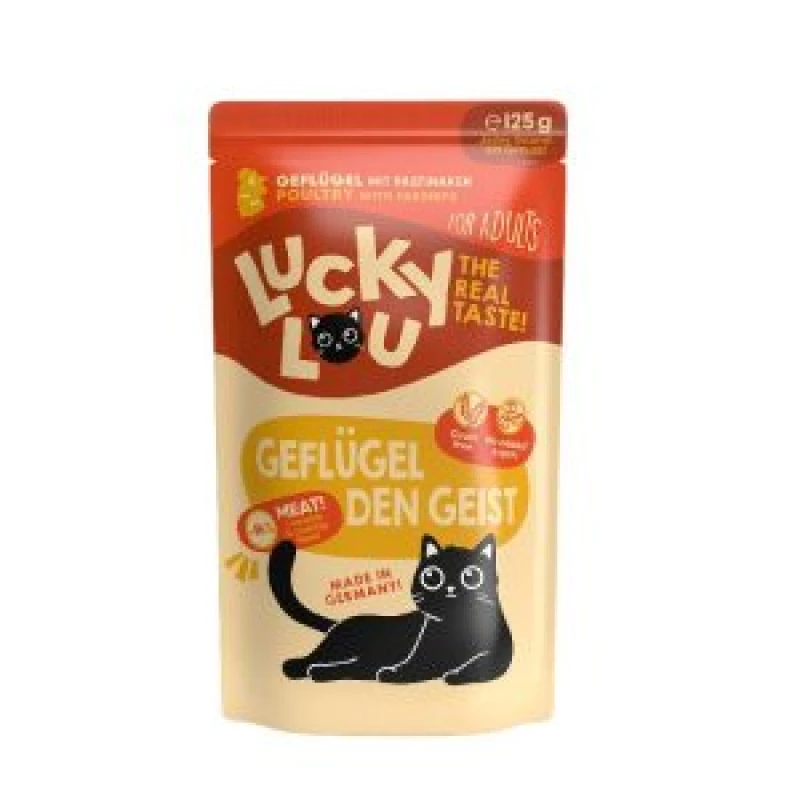 Lucky Lou LifeStage Adult Tasty Mix Box 125gr (12τμχ) Γάτες