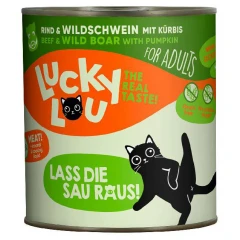 Lucky Lou LifeStage Adult Βοδινό & Αγριογούρουνο 800gr Lucky Lou LifeStage Adult Βοδινό & Αγριογούρουνο 800gr