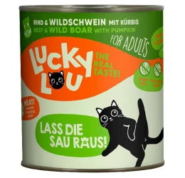 Lucky Lou LifeStage Adult Βοδινό & Αγριογούρουνο 800gr Lucky Lou LifeStage Adult Βοδινό & Αγριογούρουνο 800gr