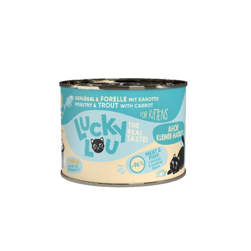 Lucky Lou LifeStage Kitten Mix Box 200gr (6τμχ) Γάτες Lucky Lou LifeStage Kitten Mix Box 200gr (6τμχ) Γάτες