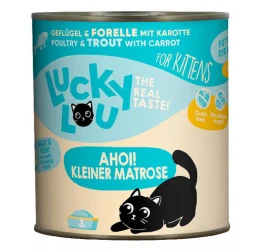 Lucky Lou LifeStage Kitten Πουλερικά & Πέστροφα 800gr Lucky Lou LifeStage Kitten Πουλερικά & Πέστροφα 800gr