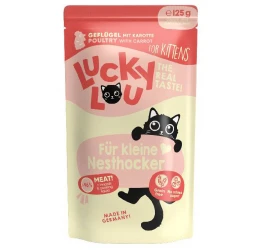 Lucky Lou LifeStage Kitten Πουλερικά με Καρότο 125gr Lucky Lou LifeStage Kitten Πουλερικά με Καρότο 125gr