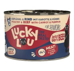 Lucky Lou LifeStage Senior Πουλερικά & Βοδινό 200gr
