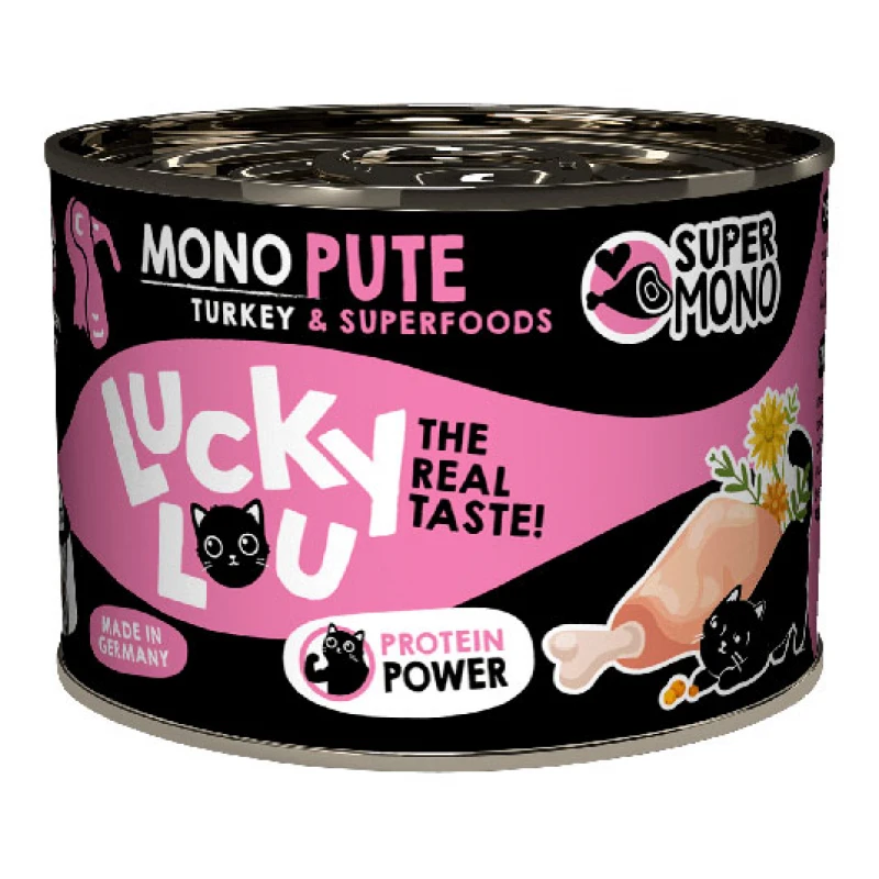 Lucky Lou LifeStage Supermono Πάπια Κονσέρβα 200gr Γάτες