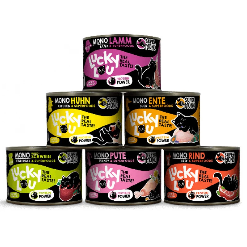 Lucky Lou LifeStage Supermono MultiPack 200gr 6τμχ Γάτες Lucky Lou LifeStage Supermono MultiPack 200gr 6τμχ Γάτες