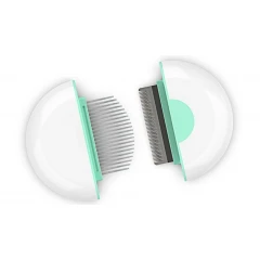Χτένα M-pets Mini Pet Comb 2in1 για Κοντό τρίχωμα Πράσινο