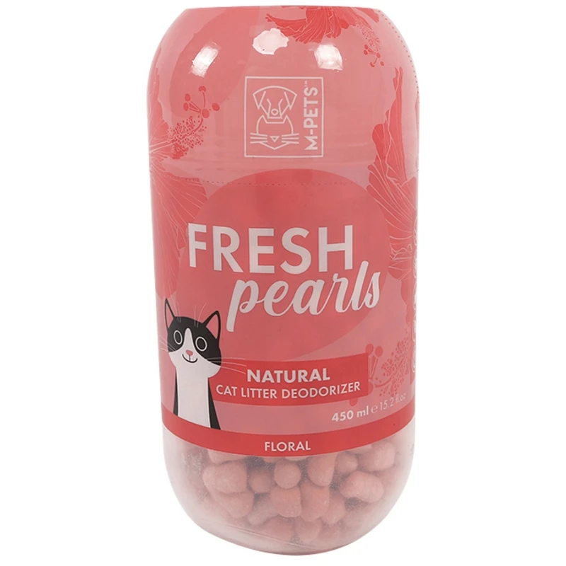 Αρωματικό για την άμμο γάτας M-pets FRESH Pearls Natural Litter Deodoriser - Floral 450ml ΓΑΤΕΣ