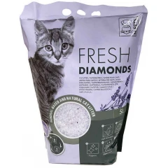 Κρυσταλλική Άμμος M-pets Fresh Diamont Silica Λεβάντα 15lt (6,4kg) Κρυσταλλική Άμμος M-pets Fresh Diamont Silica Λεβάντα 15lt (6,4kg)