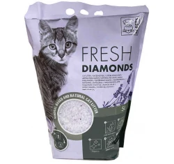 Κρυσταλλική Άμμος M-pets Fresh Diamont Silica Λεβάντα 15lt (6,4kg) Κρυσταλλική Άμμος M-pets Fresh Diamont Silica Λεβάντα 15lt (6,4kg)