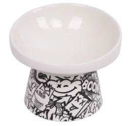 Κεραμικό Μπολ Σκύλου & Γάτας M-Pets Urban Style Tilt'd Raised 150ml Κεραμικό Μπολ Σκύλου & Γάτας M-Pets Urban Style Tilt'd Raised 150ml