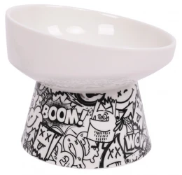 Κεραμικό Μπολ Σκύλου & Γάτας M-Pets Urban Style Tilt'd Raised 250ml Κεραμικό Μπολ Σκύλου & Γάτας M-Pets Urban Style Tilt'd Raised 250ml