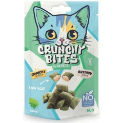 Λιχουδιές Γάτας M-pets Crunchy Bites Cat Snack Catnip Flavour 60gr
