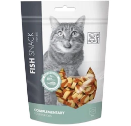 Λιχουδιές Γάτας M-Pets Ψάρι σε Μπουκίτσες 80gr