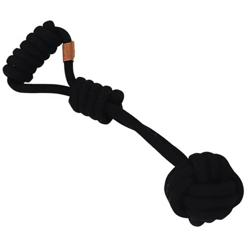 M-Pets Παιχνίδι Σκύλου COTO Black Tug Ball 36cm Σκύλοι