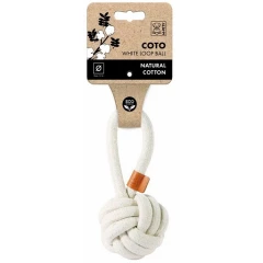 M-Pets Παιχνίδι Σκύλου COTO White Loop Ball 11cm M-Pets Παιχνίδι Σκύλου COTO White Loop Ball 11cm