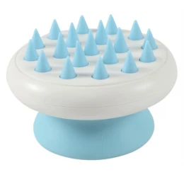M-Pets Soft Massage Χτένα με Αιχμηρά Δόντια 8x5,4cm Μπλε
