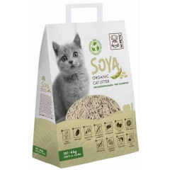 Οικολογική Άμμος M-pets Soya Organic 10lt (4kg) με Σόγια Οικολογική Άμμος M-pets Soya Organic 10lt (4kg) με Σόγια