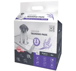 Πάνες Εκπαίδευσης M-PETS με Άρωμα Λεβάντα 30τμχ 60x60cm Πάνες Εκπαίδευσης M-PETS με Άρωμα Λεβάντα 30τμχ 60x60cm